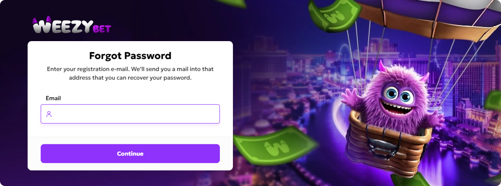 WeezyBet Casino Login Issues